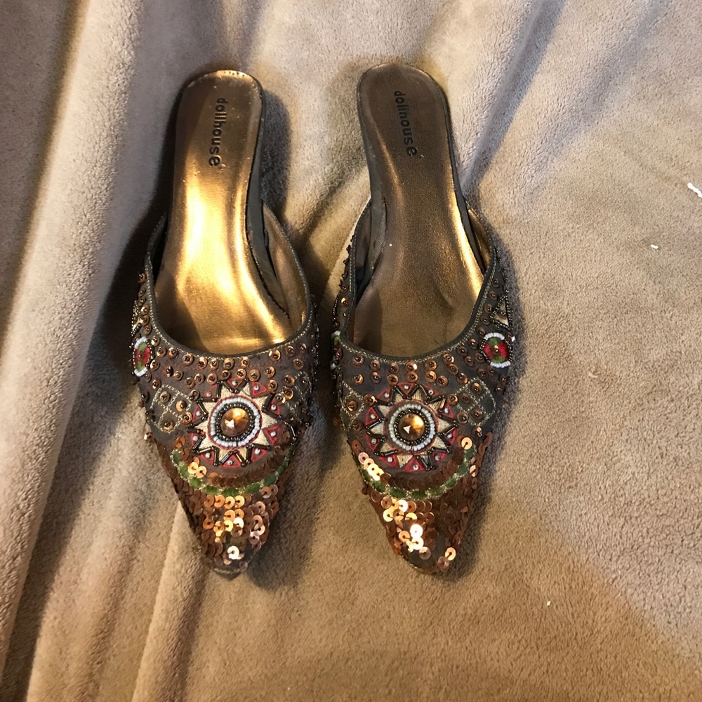 Sequence Bohemian Kitten Heel