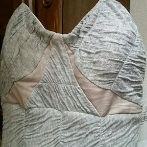 Super soft strapless dress