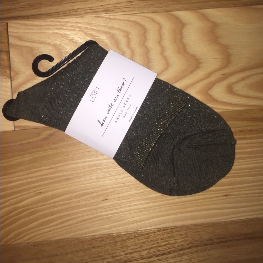 NWT ANN TAYLOR ANKLE SOCKS
