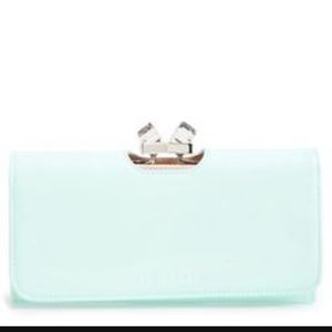 Ted Baker Mint Clutch Wallet
