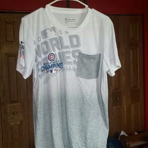 Chicago Cubs 2016 world champions t shirt