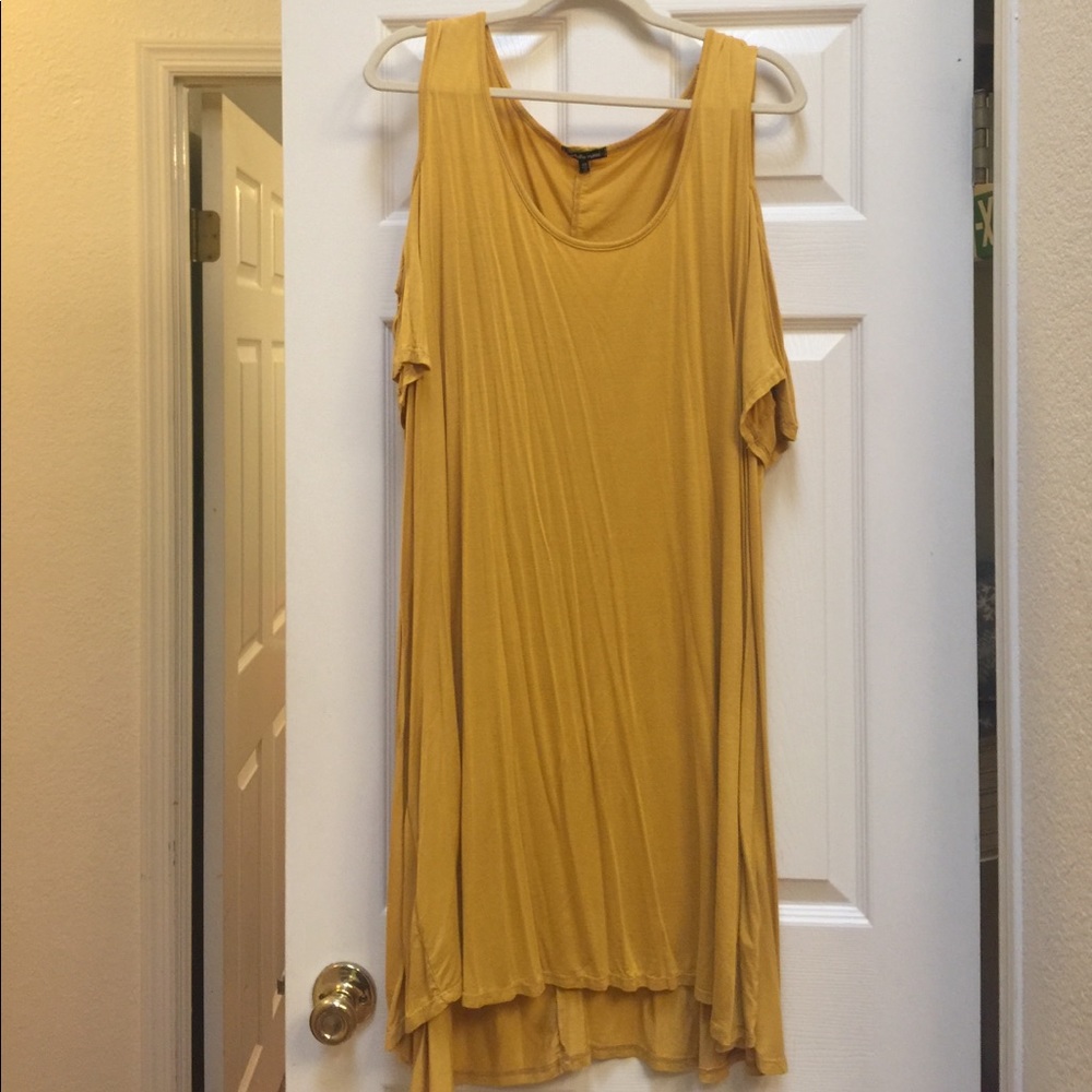 Mustard dress