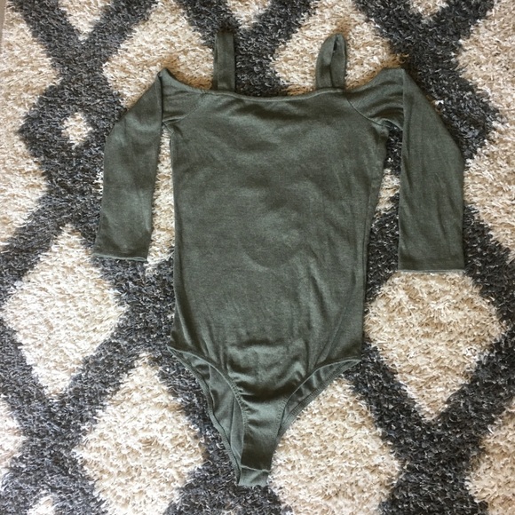 Forever 21 • Olive Knit Bodysuit SOLD - Picture 2 of 5