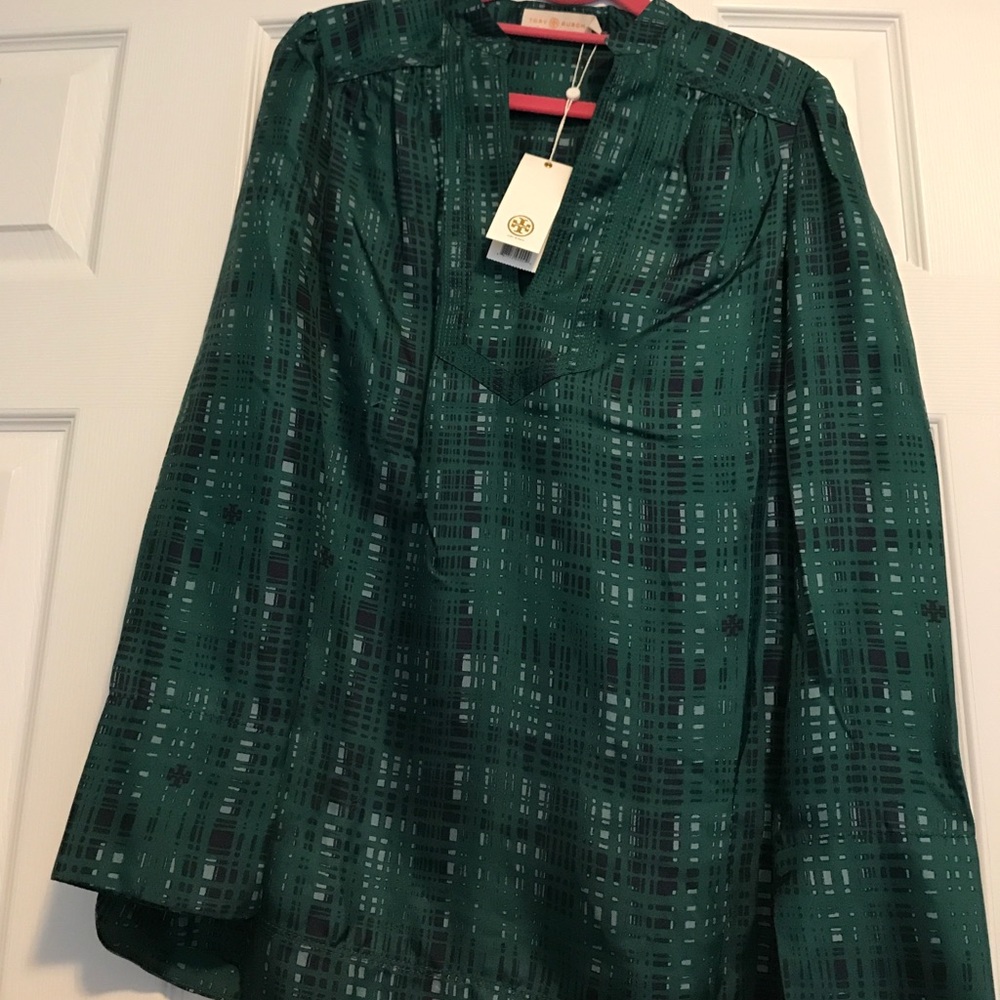 Tory Burch 100% silk blouse