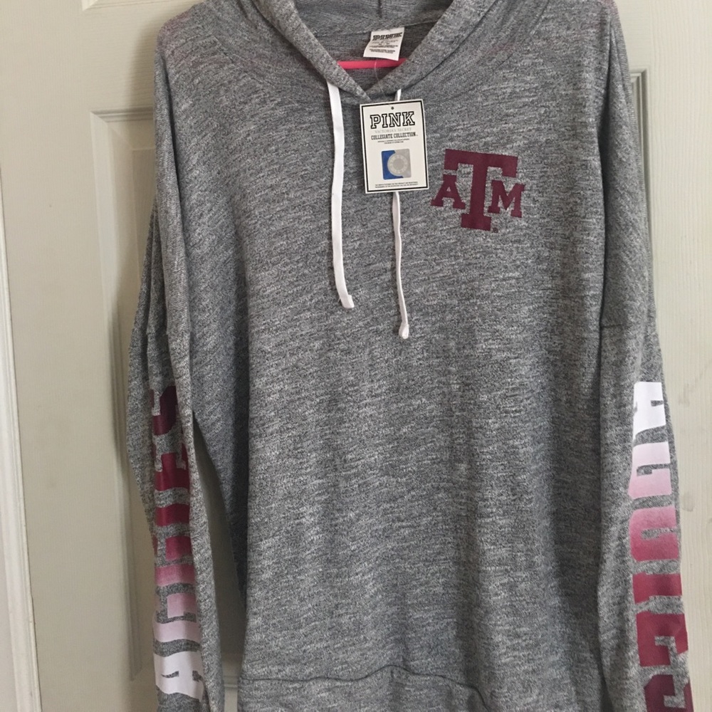 PINK Texas A&M Pullover. (NWT)