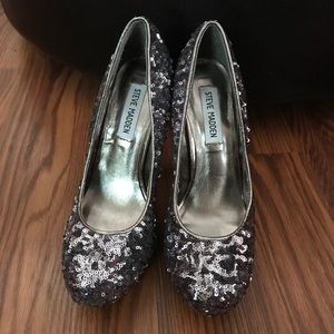 Steve Madden sequin pumps