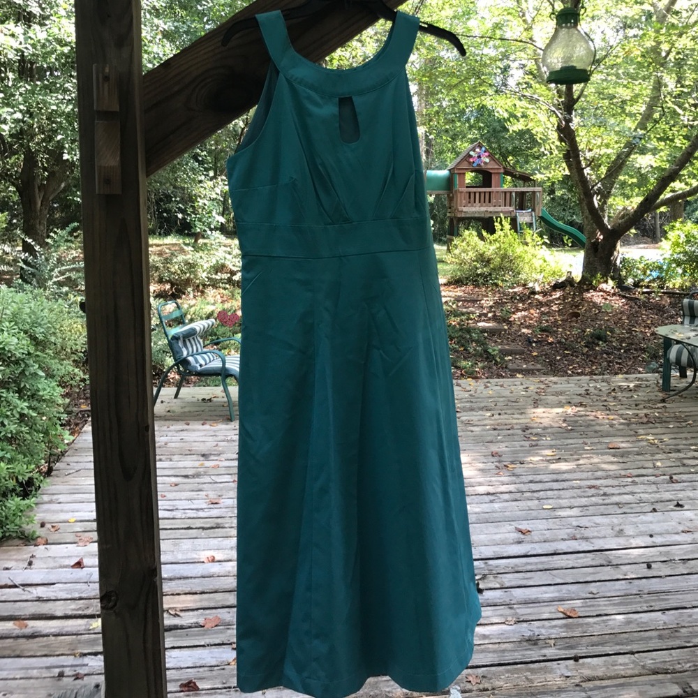 Teal Dress