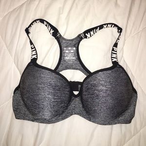 PINK padded sports bra