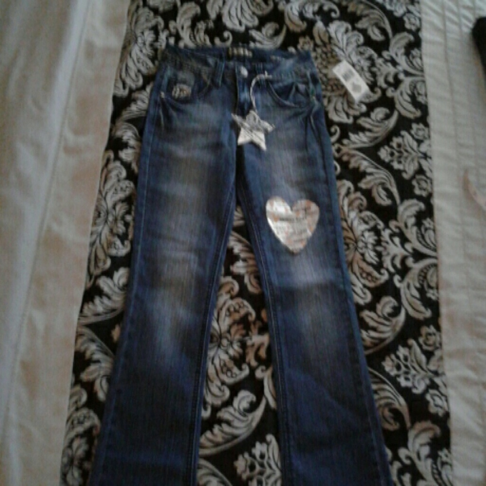 NWT Vanilla Star skinny boot cut size 10