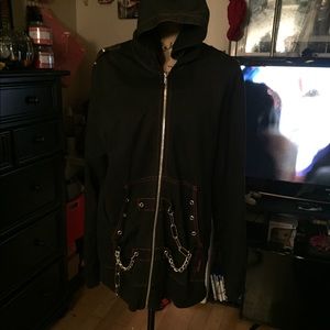 Tripp NYC chain hoodie size medium