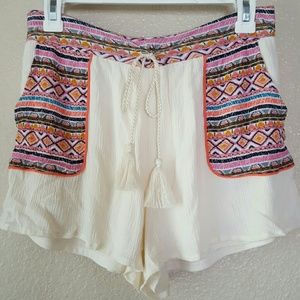 Comfy Boho Flowy Shorts