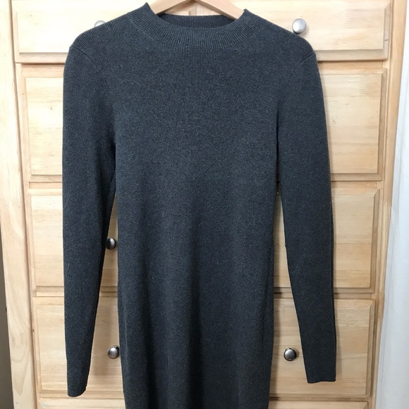 Talula Gray Sweater Dress - Picture 3 of 6