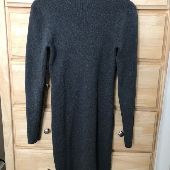 Talula Gray Sweater Dress - Picture 4 of 6
