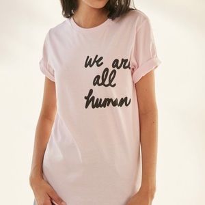 Urban Outfitters We Are All Human Tee