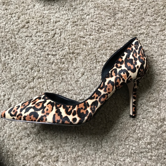 Leopard Print WHBM Heels - Picture 2 of 4