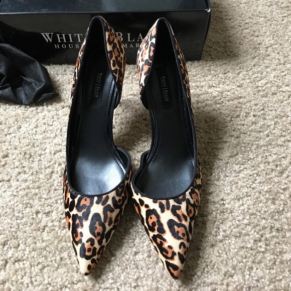 Leopard Print WHBM Heels - Picture 3 of 4