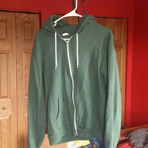 American Apparel F497 zip up hoodie