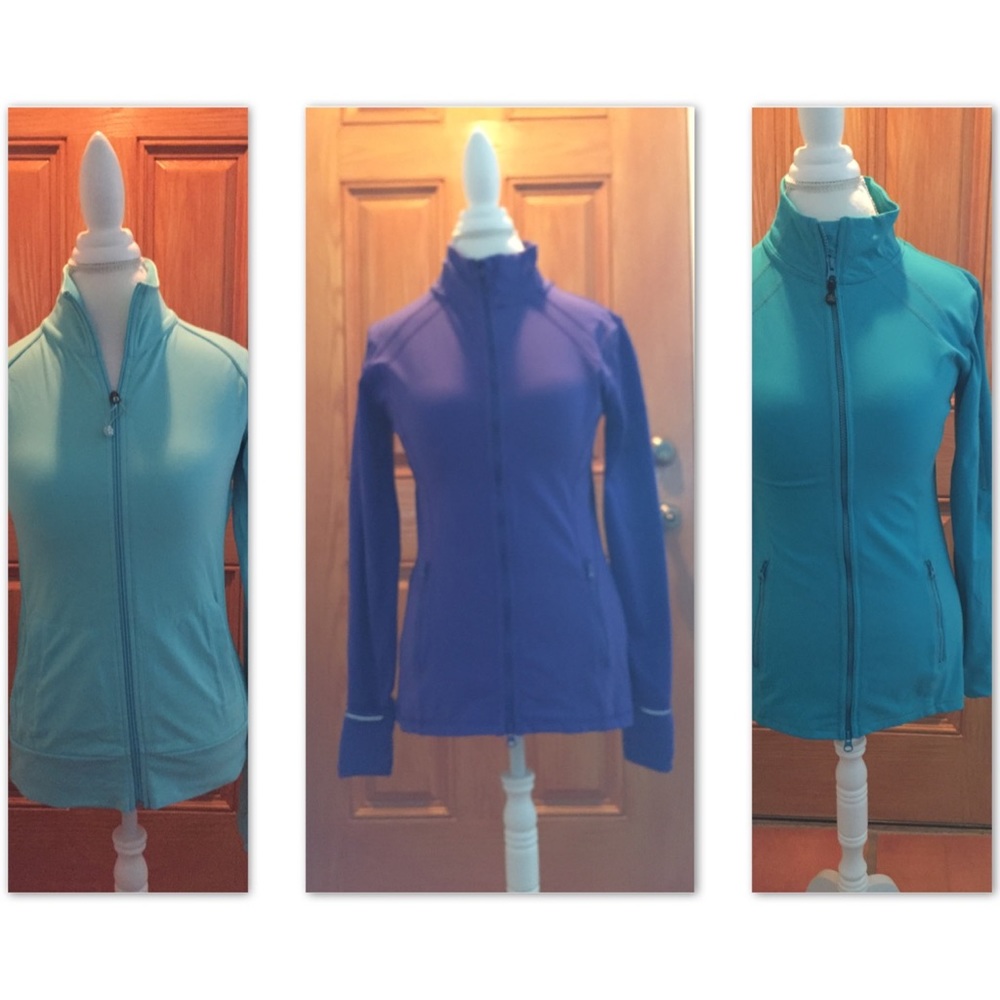 Set of 3 Athletic Jackets- Size Medium