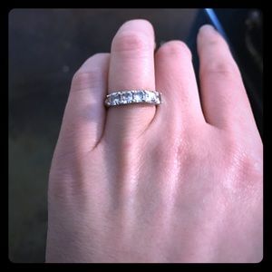 Tacori Designed CZ band very unique.