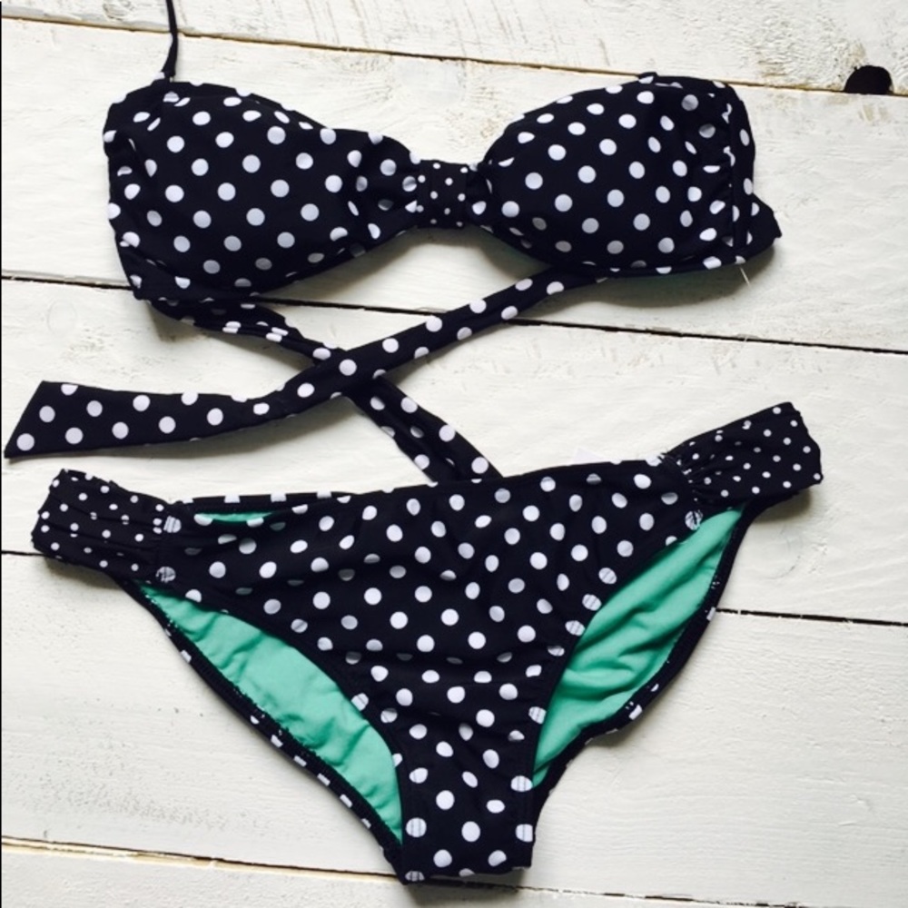 California waves swim suite