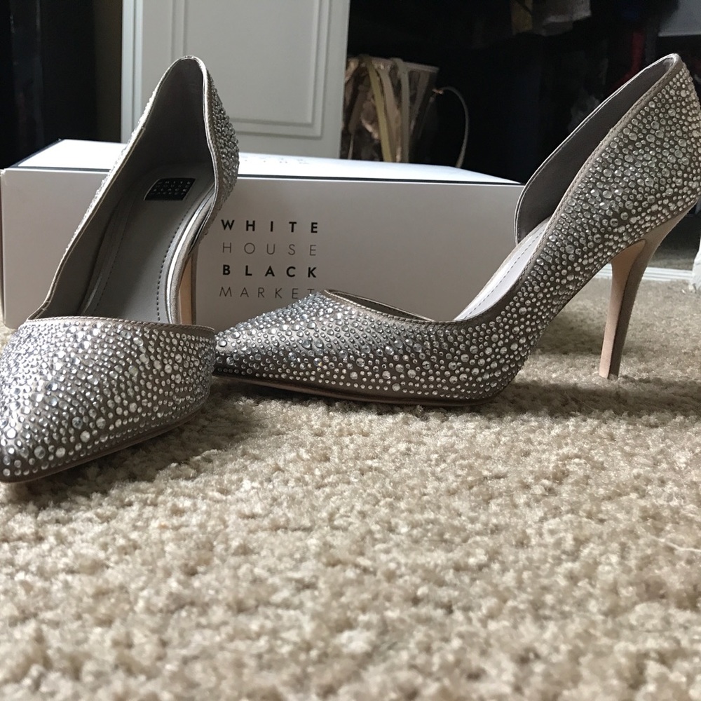 Jeweled WHBM shoes