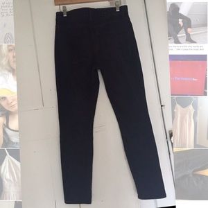 Gap 1969 High Rise Black Skinny Jeans
