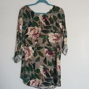 Floral tunic