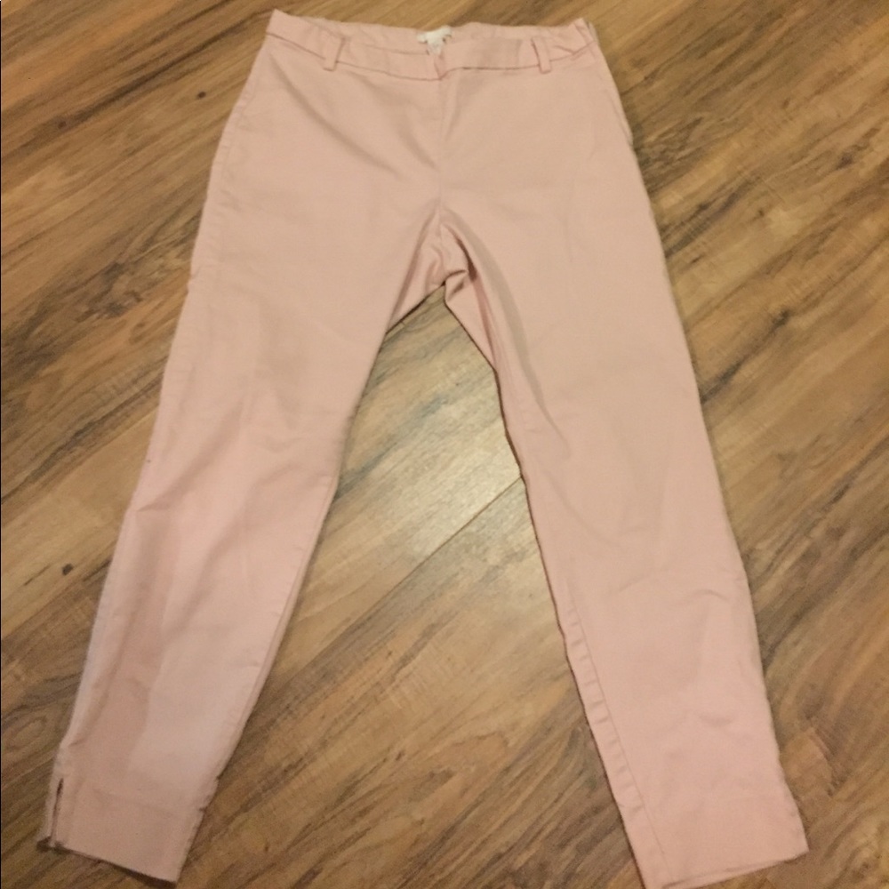 Dressy ankle length pants.