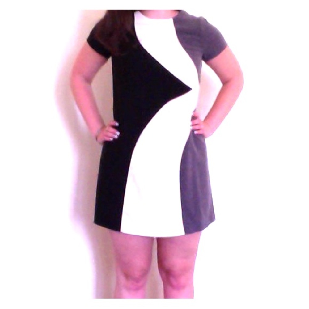 Karta color block dress