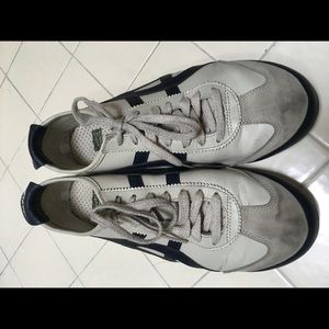 Onitsuka beige and navy blue for men