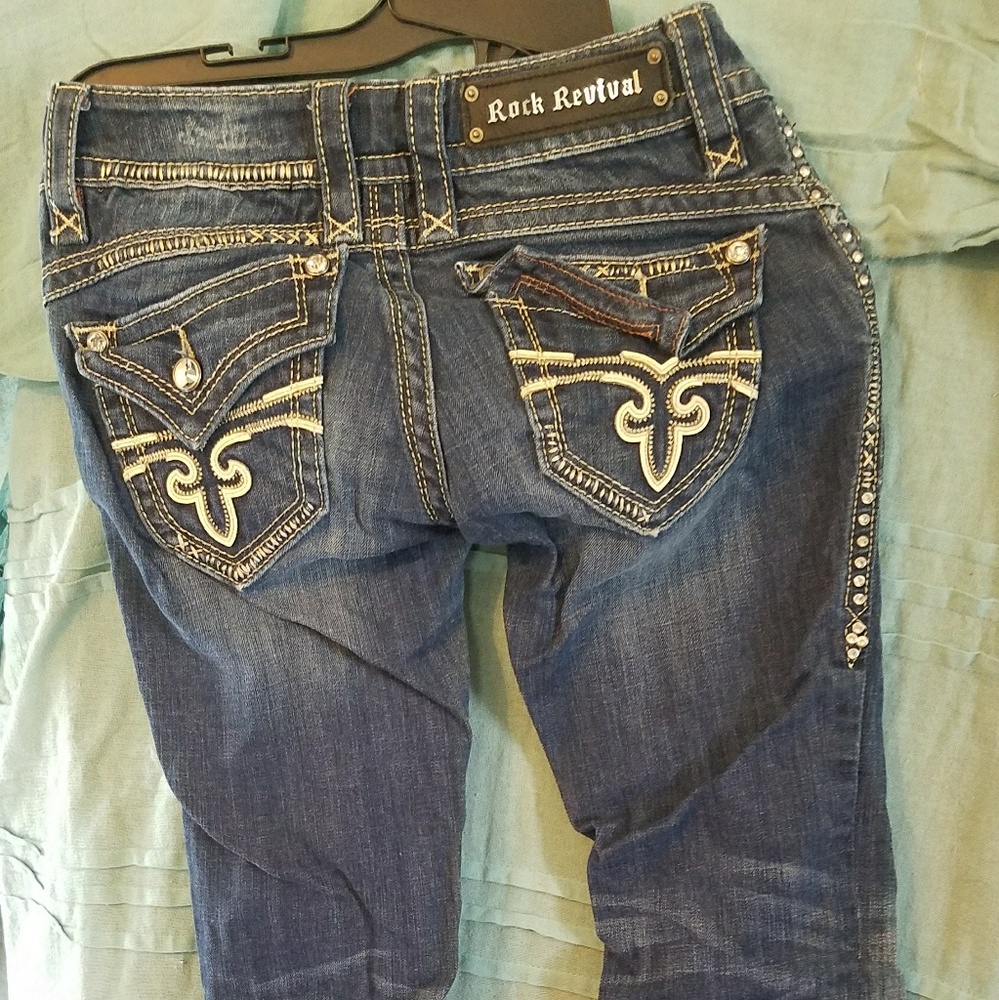 Rock revival jeans