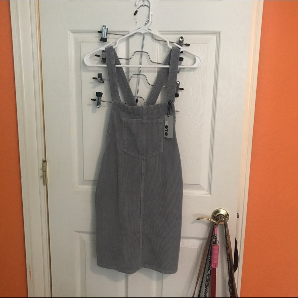 Topshop overall dress