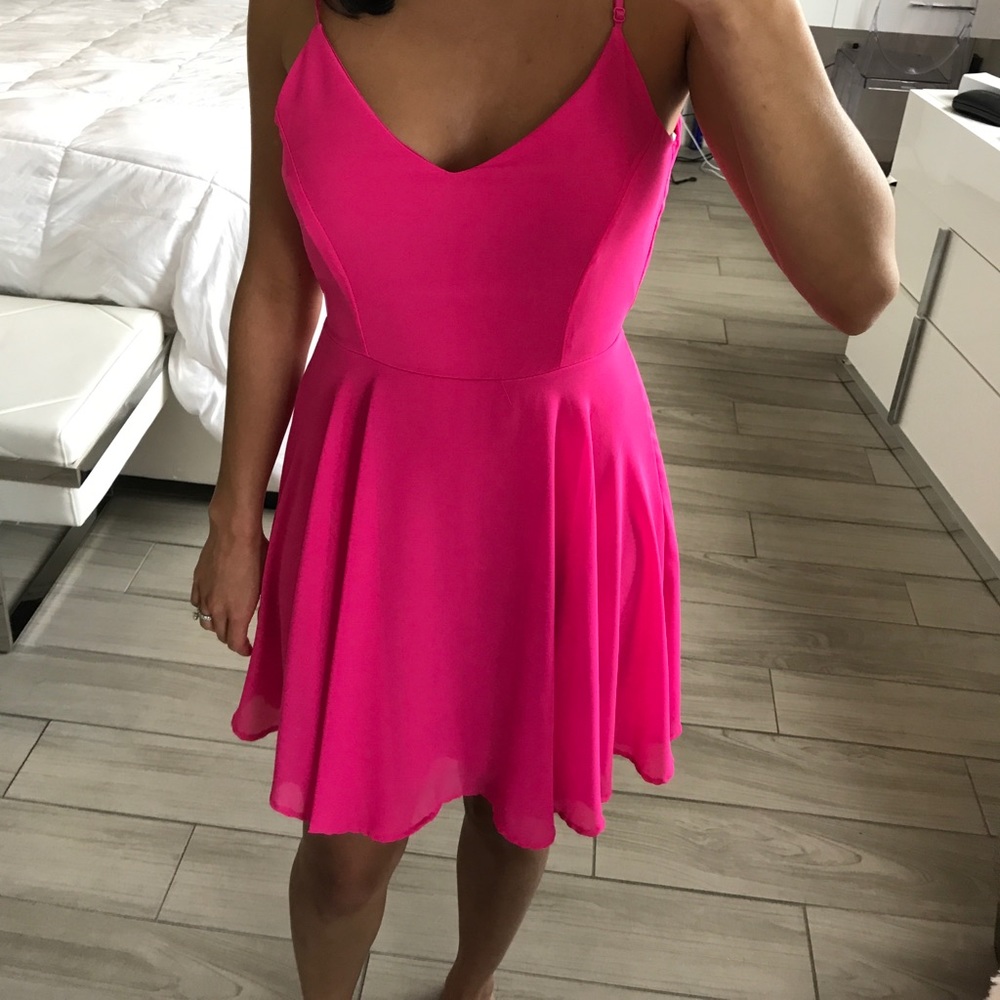 Short Pink Dress