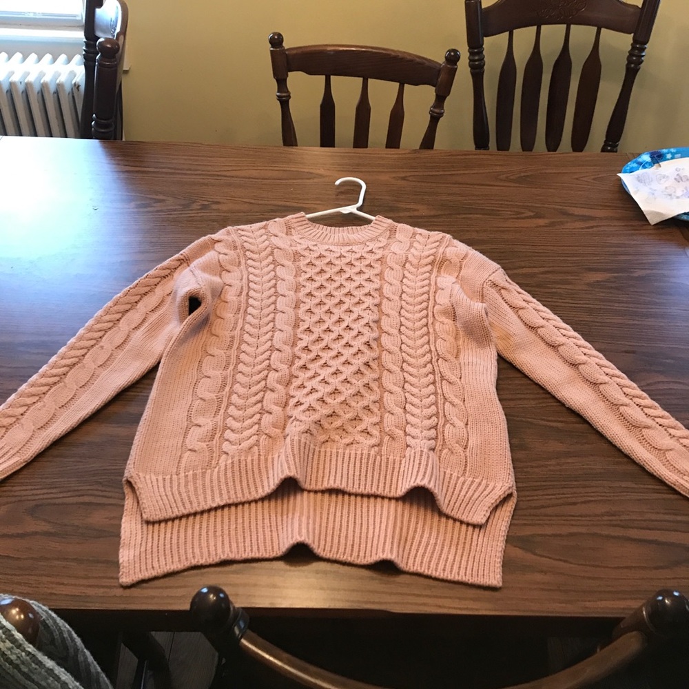 Pink Sweater