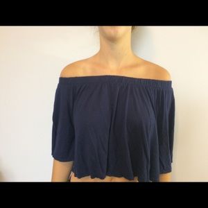 Off-the-shoulder top