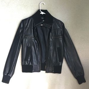 Leather jacket