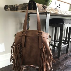 fringe purse