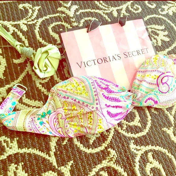 CCO Victoria's Secret Boho Bandeau Bikini VS S - Picture 2 of 6
