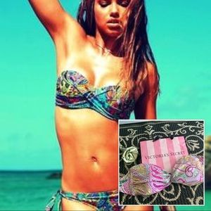 CCO Victoria's Secret Boho Bandeau Bikini VS S