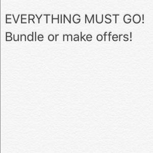 Bundle or make offers!
