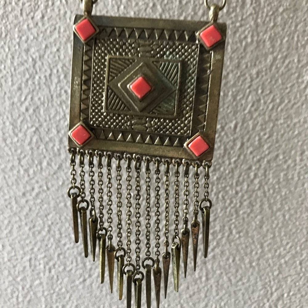 long bohemian necklace