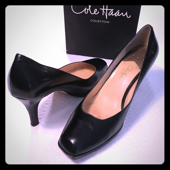 Cole Haan Shoes - Cole Haan Black Leather Pumps