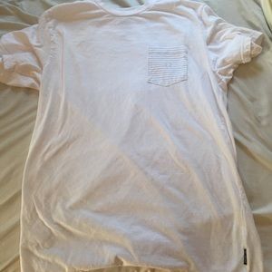 White Billabong pocket tee