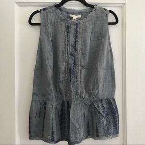 Burning Torch Ibsen peplum tank