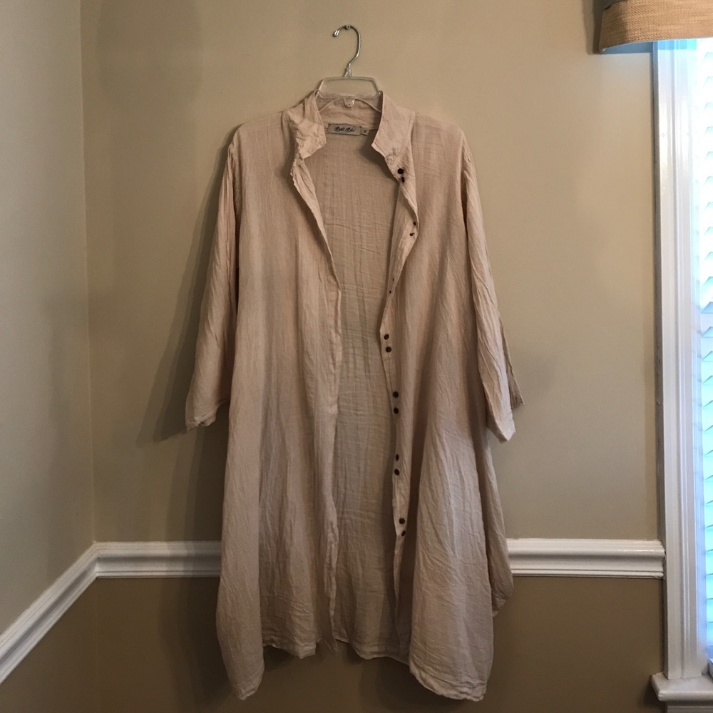 Bali Blu summer weight duster - medium