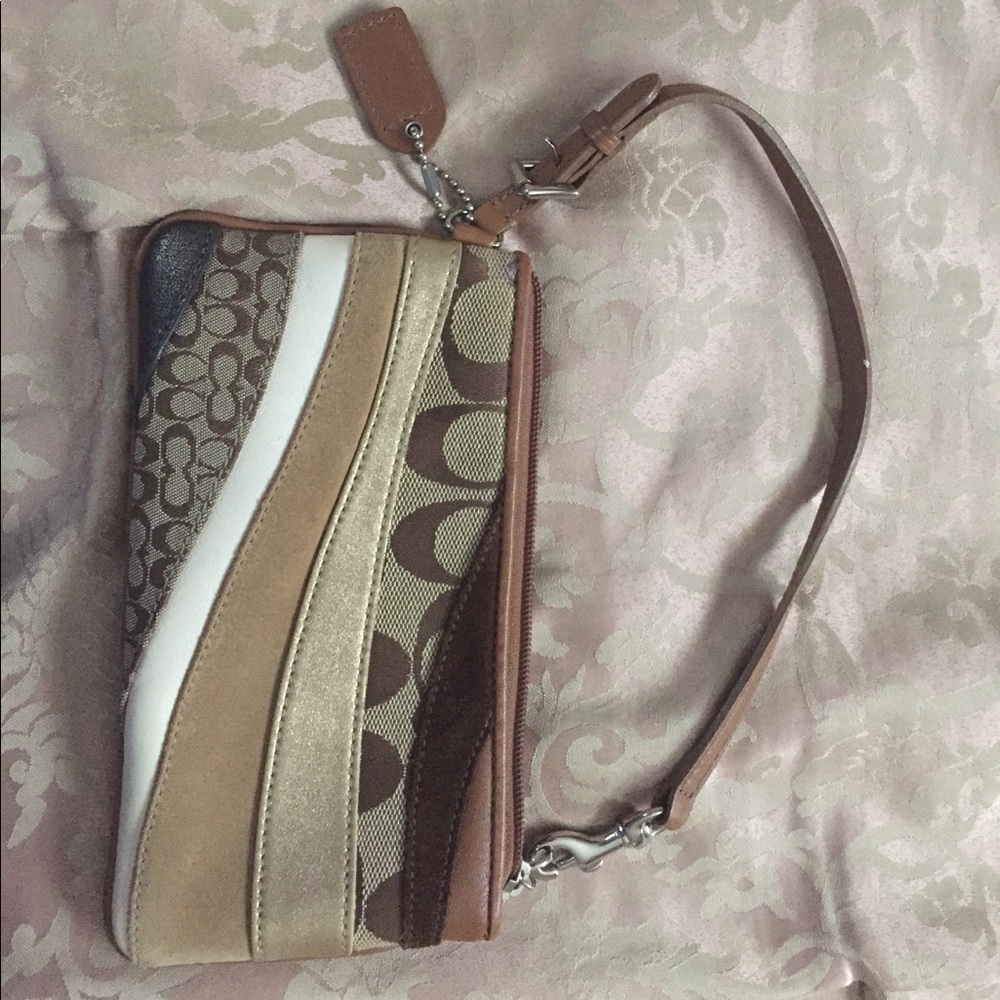 Authentic Coach wristlet