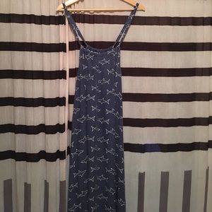 The White Pepper shark print maxi dress. Size M