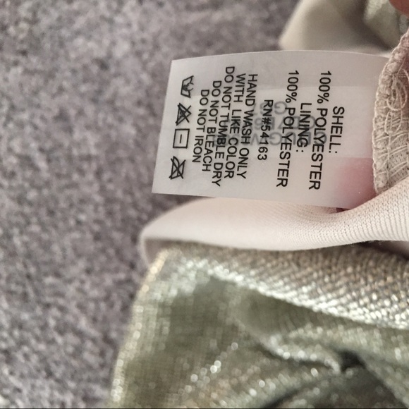 Calvin Klein Cold Shoulder V Neck Dress - Picture 6 of 6