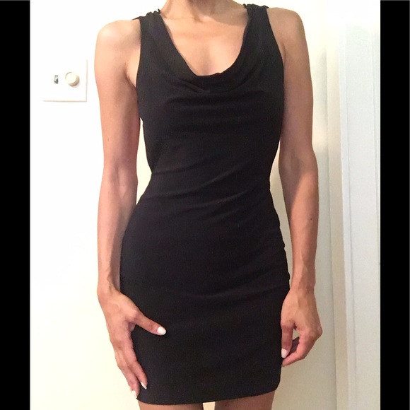 CCO🍒 Akira Chicago draped back LBD - Picture 3 of 5