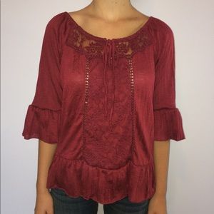 Red Blouse